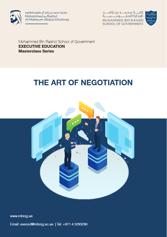 Master Class Series: Art of Negotiation